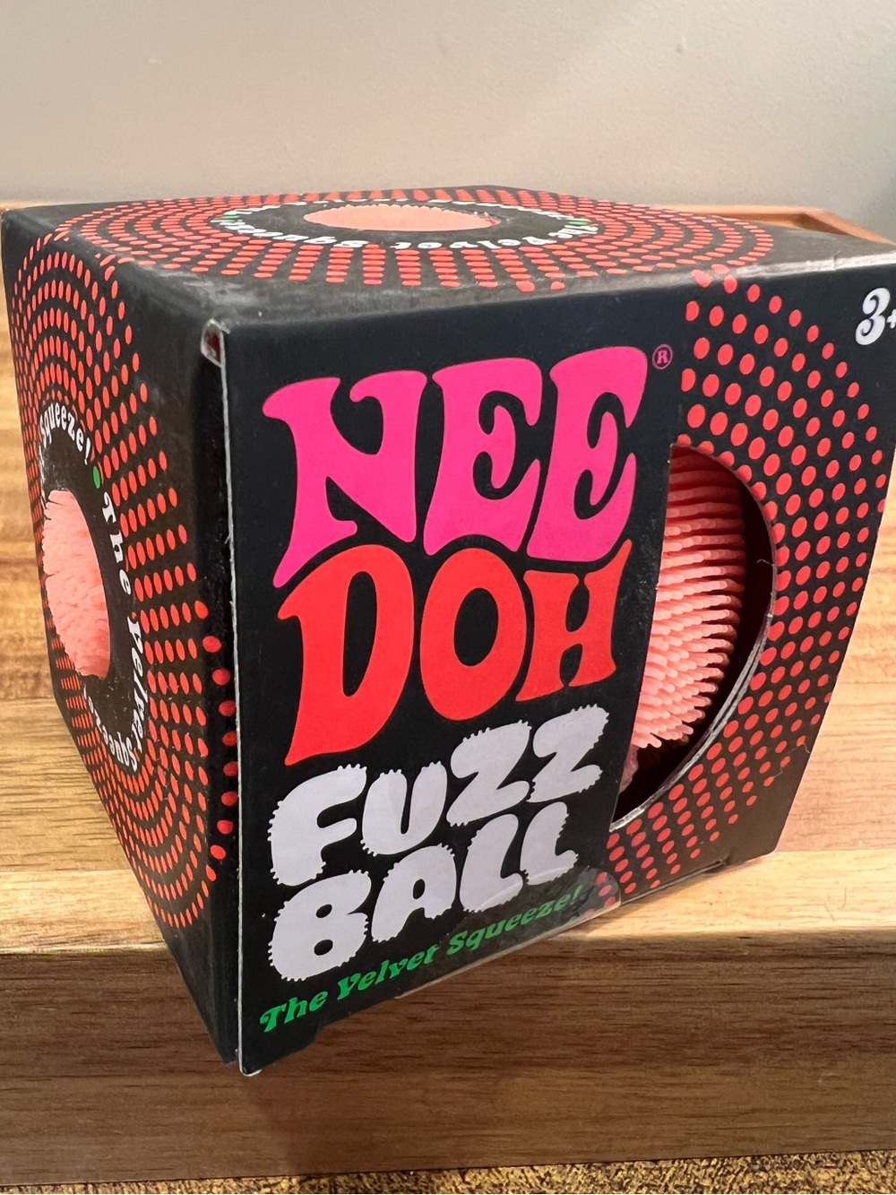 🧡THE NeeDoh Fuzz Ball-Orange Velvet Squeeze 🧡 Brand new, sealed 🔥 Great NeeDoh!